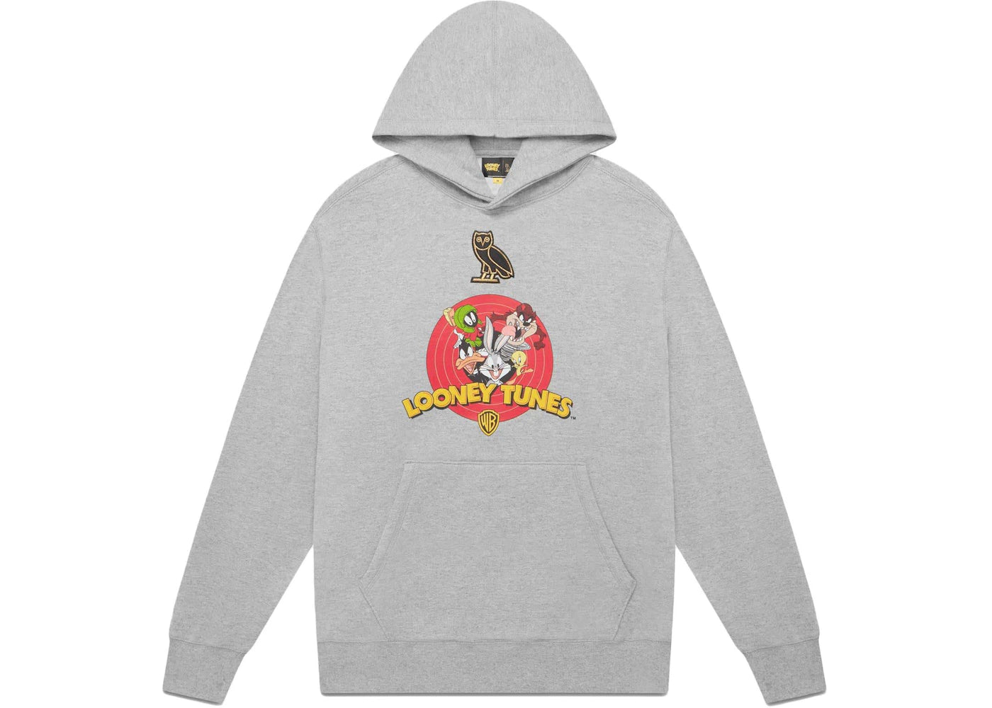 OVO x Looney Tunes Hoodie Heather Grey