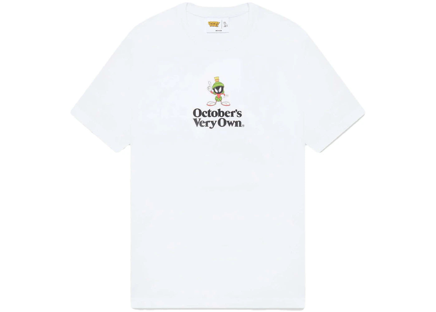 OVO x Looney Tunes Marvin The Martian T-Shirt White