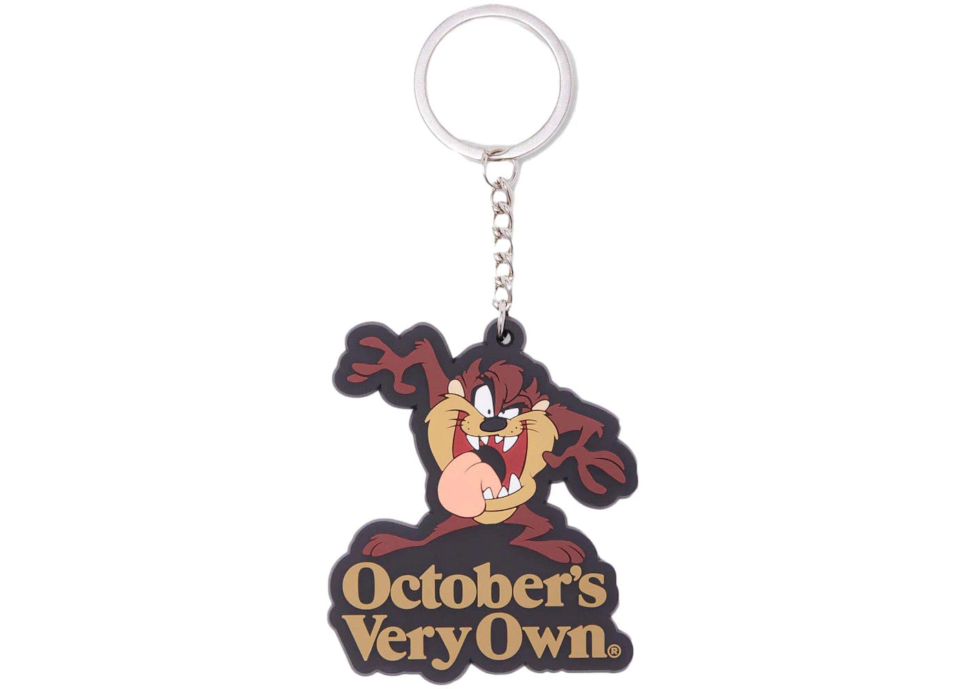 OVO x Looney Tunes Tasmanian Devil Keychain Black