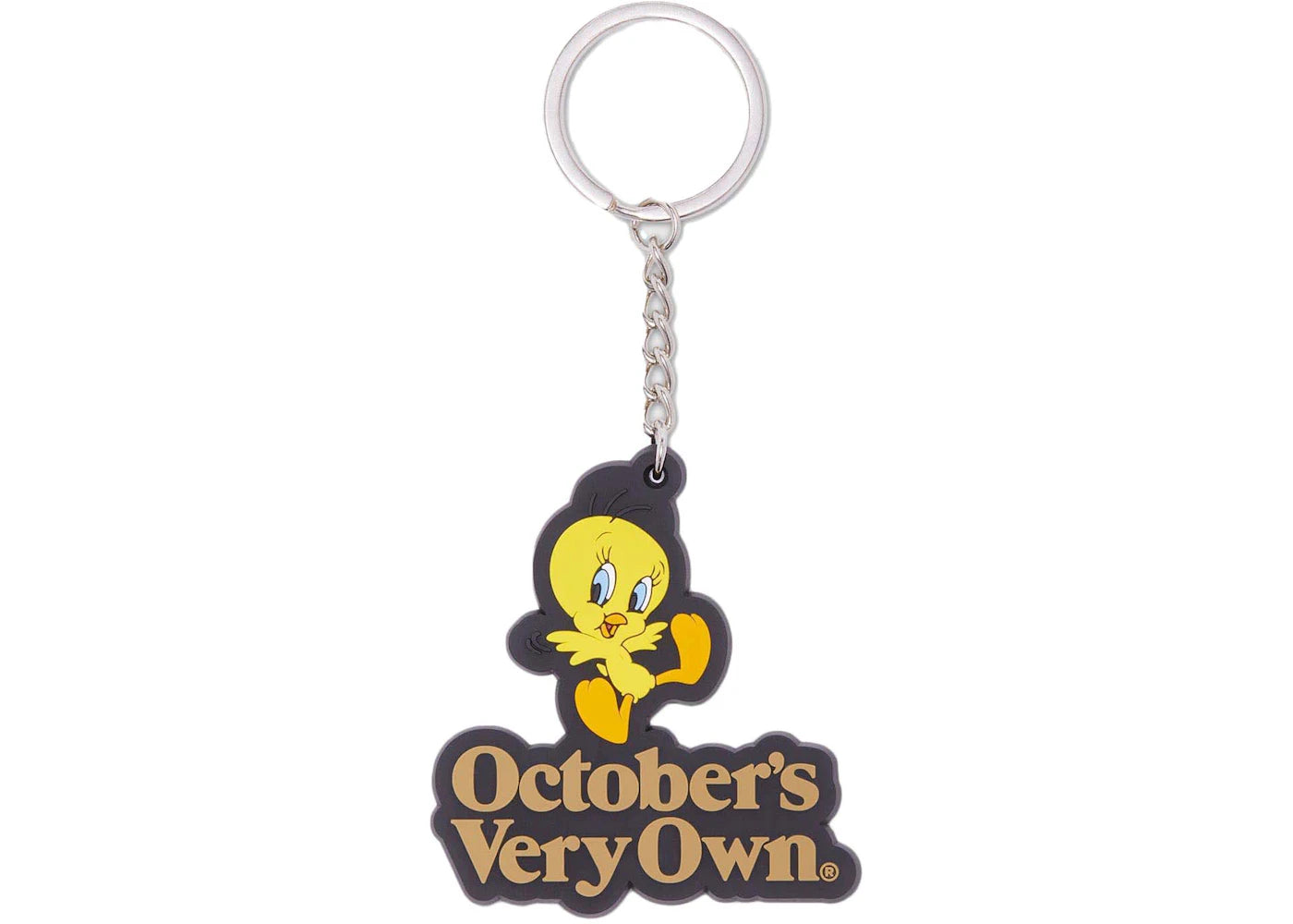 OVO x Looney Tunes Tweety Bird Keychain Black