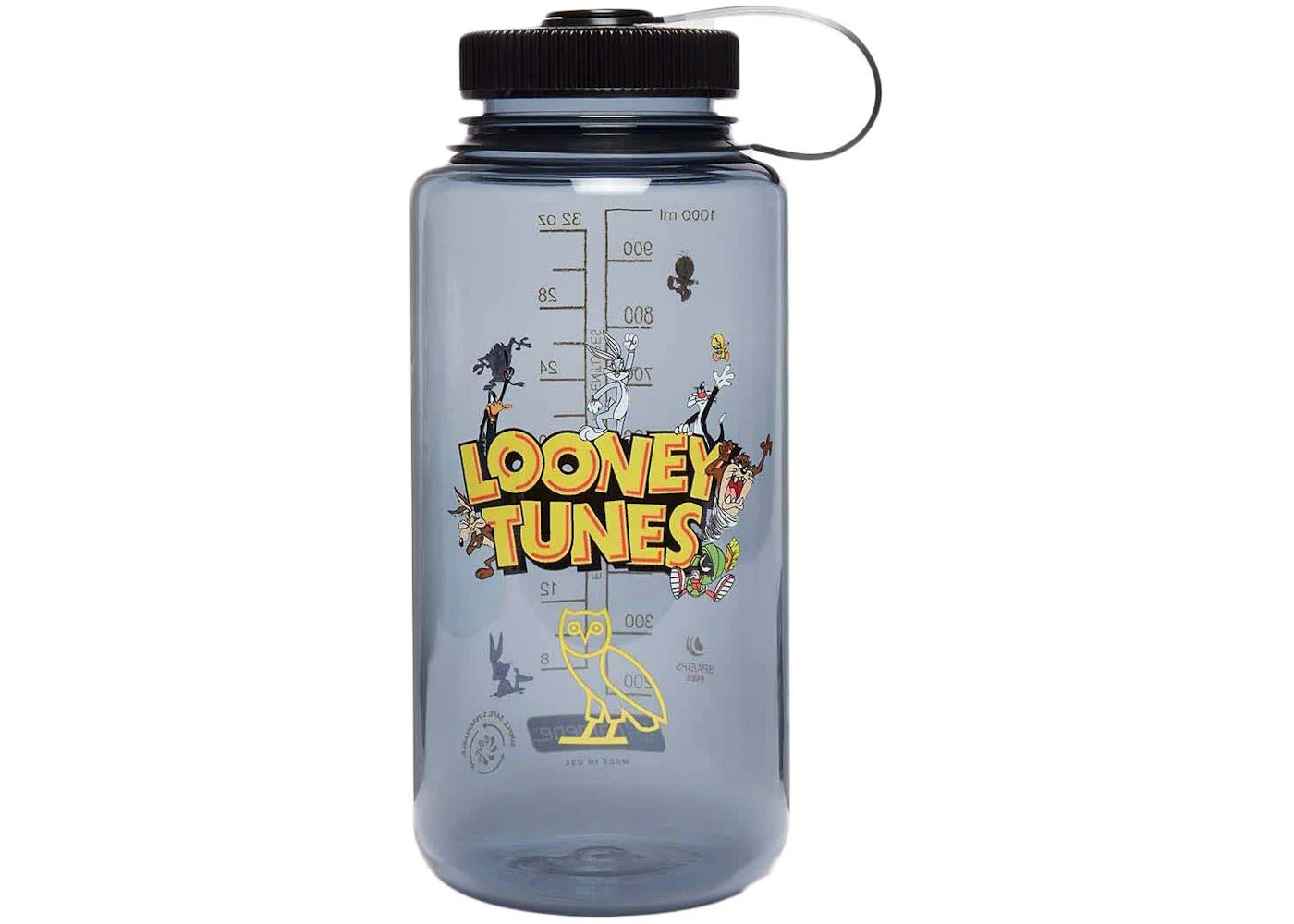 OVO x Looney Tunes X Nalgene 32 Oz Wide Mouth Bottle Black