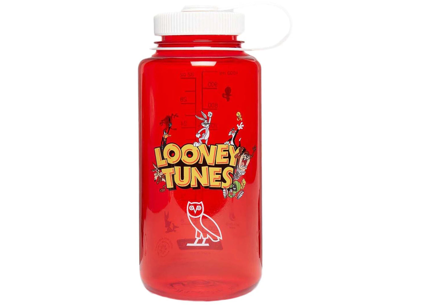 OVO x Looney Tunes X Nalgene 32 Oz Wide Mouth Bottle Red