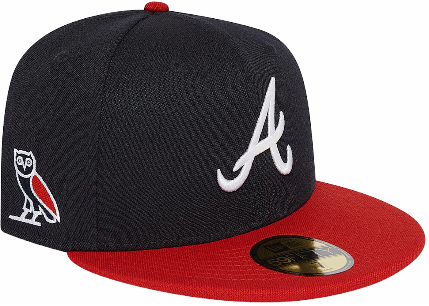 OVO x MLB Atlanta Braves New Era Hat Navy