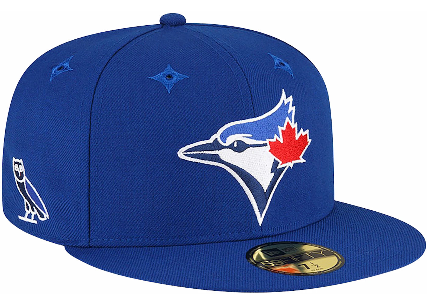 OVO x MLB Blue Jays New Era Hat Blue