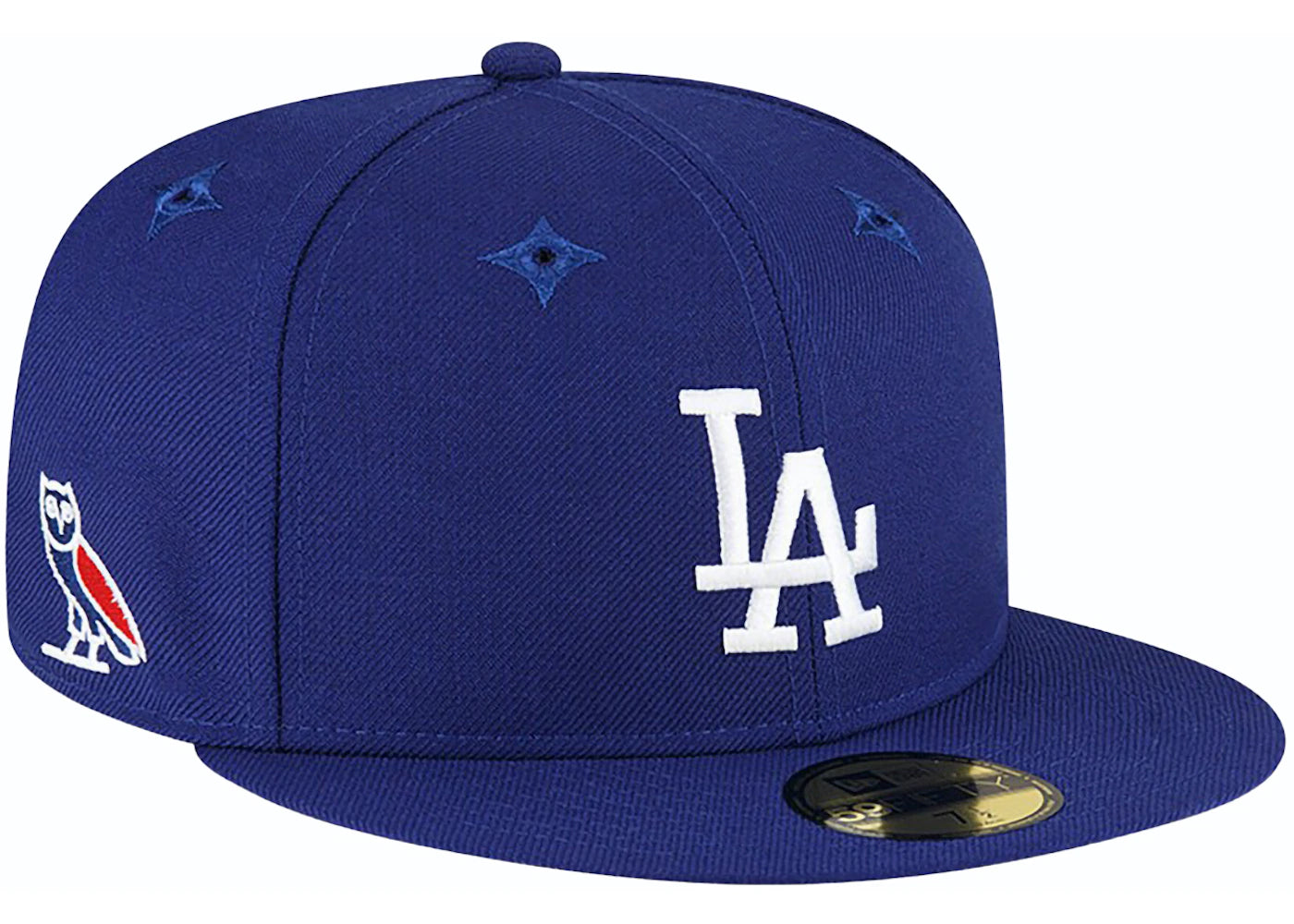 OVO x MLB LA Dodgers New Era Hat Blue