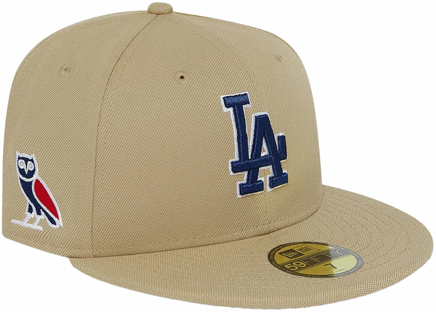 OVO x MLB LA Dodgers New Era Hat Tan