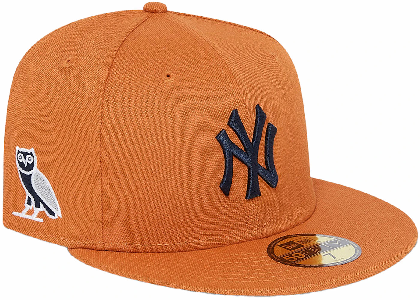 OVO x MLB New York Yankees New Era Hat Orange