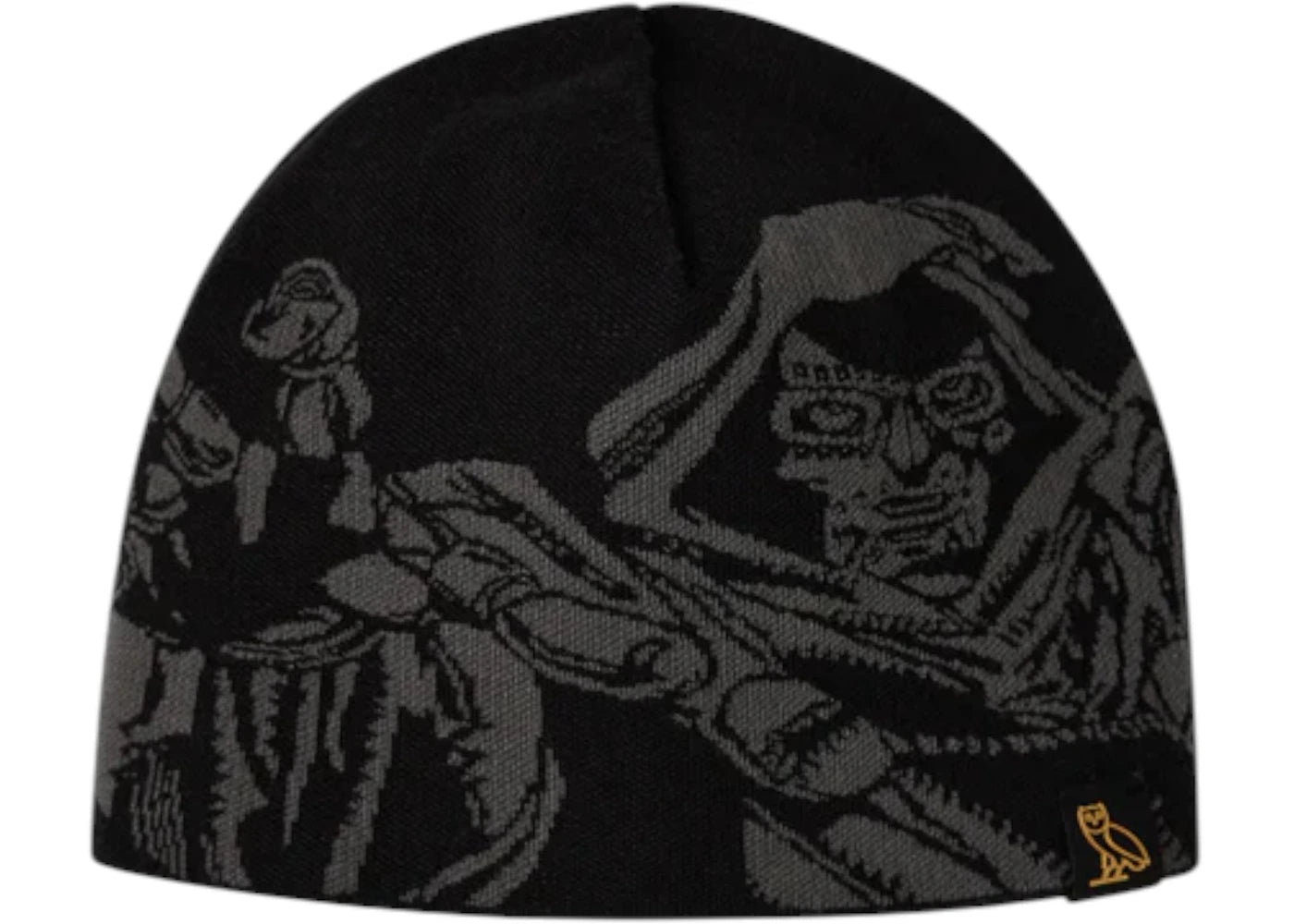 OVO x Marvel Dr Doom Beanie Black