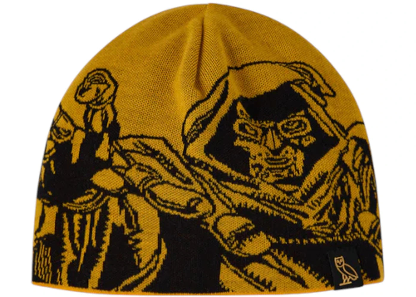 OVO x Marvel Dr Doom Beanie Yellow