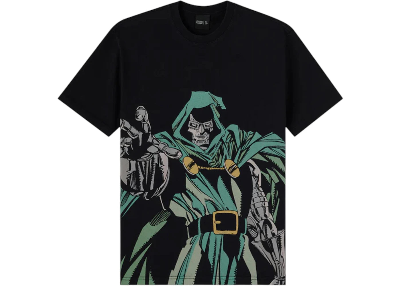 OVO x Marvel Dr Doom Masthead Tee Fade Out Black
