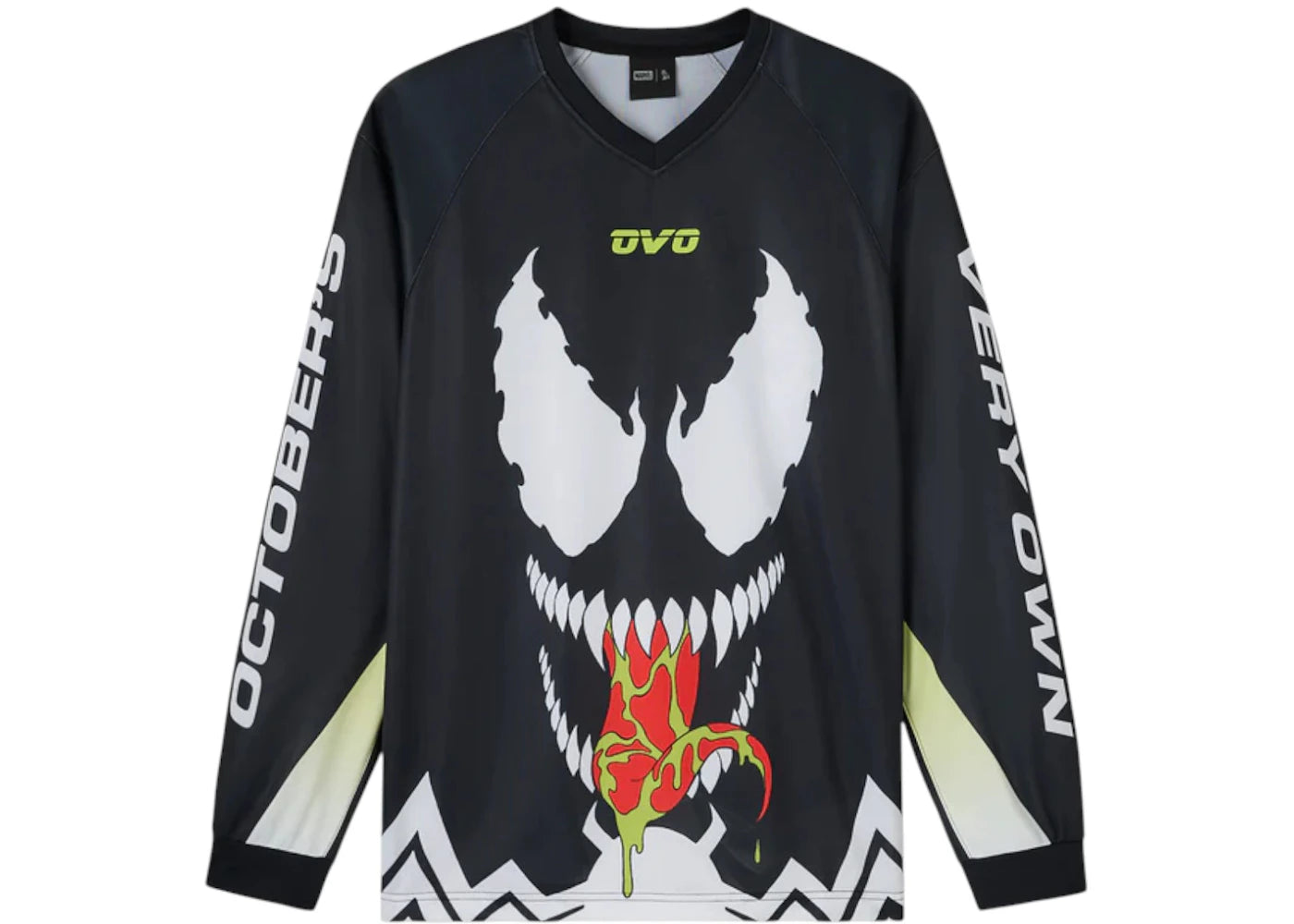 OVO x Marvel Venom Snocross Jersey Black