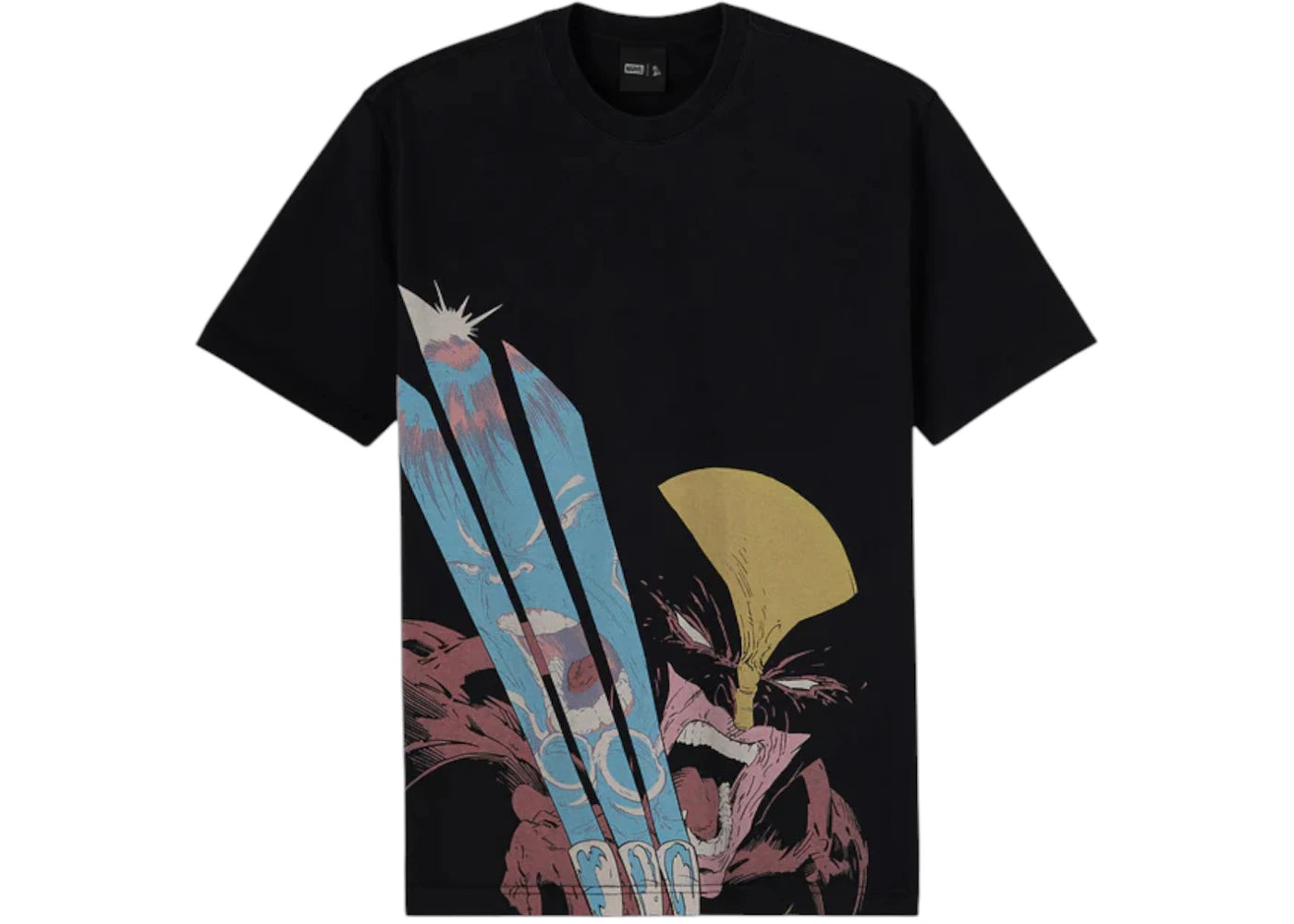 OVO x Marvel Wolverine Masthead Tee Fade Out Black