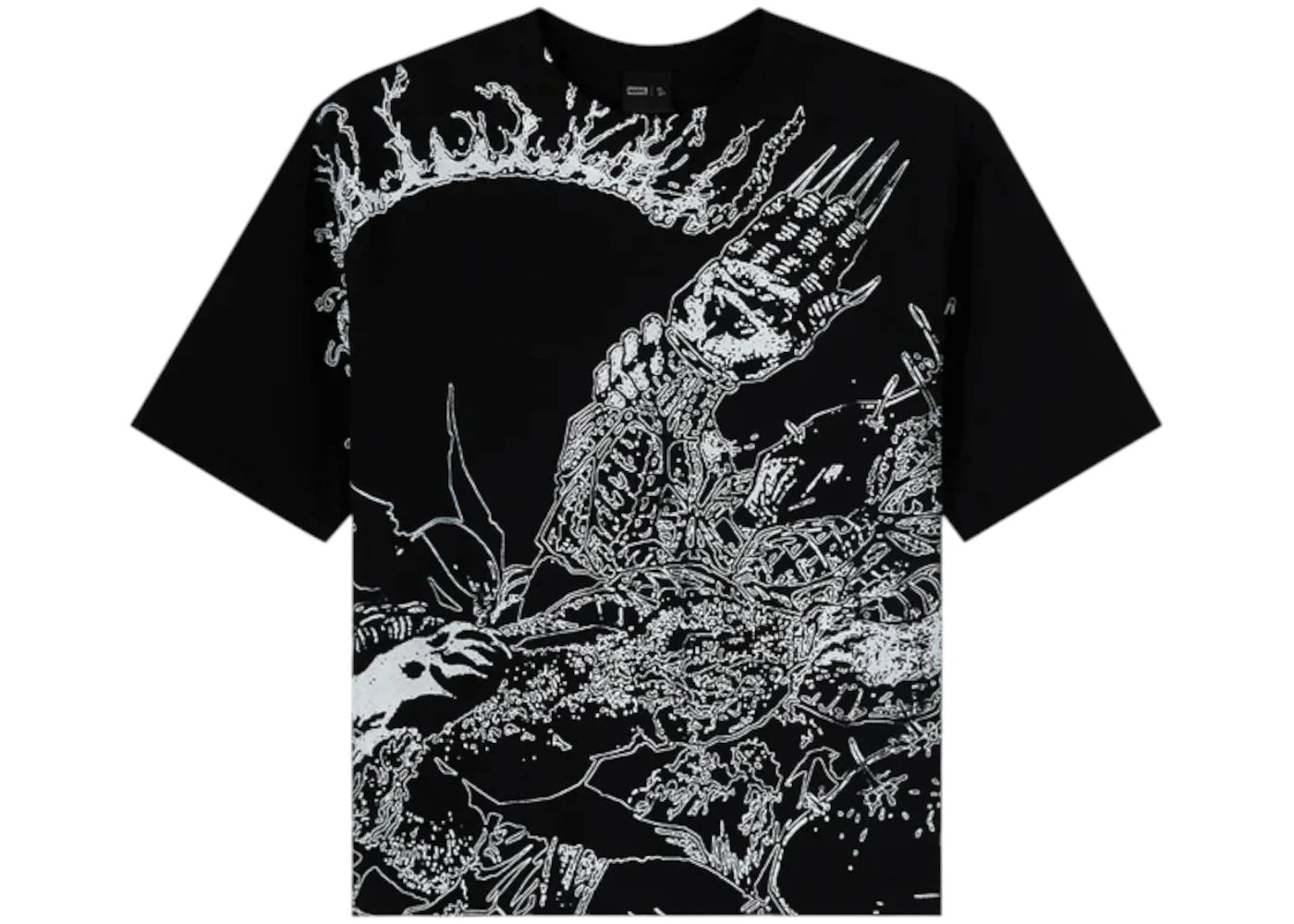 OVO x Marvel Wolverine Splash Page Tee Black