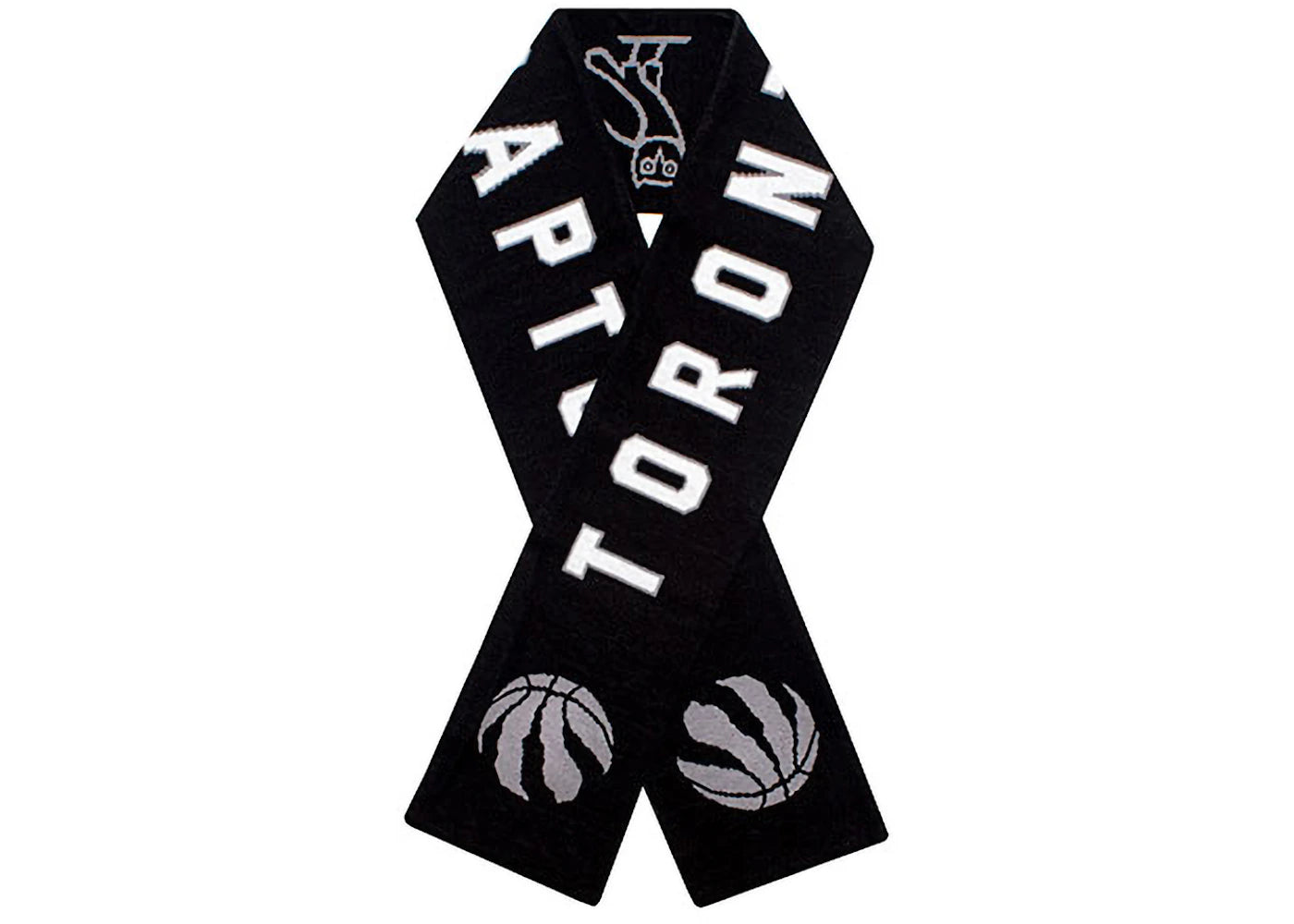 OVO x Mitchell & Ness Raptors Scarf Black