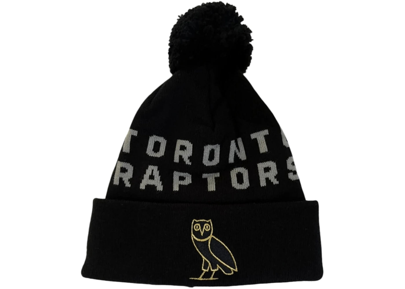 OVO x Mitchell & Ness Toronto Raptors Beanie Black