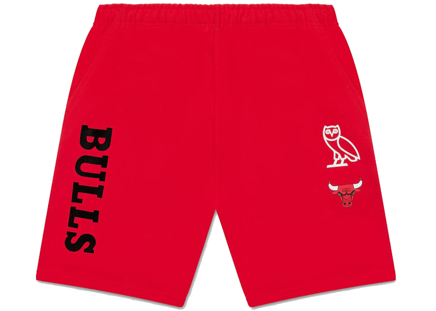 OVO x NBA Bulls Sweatshort Red