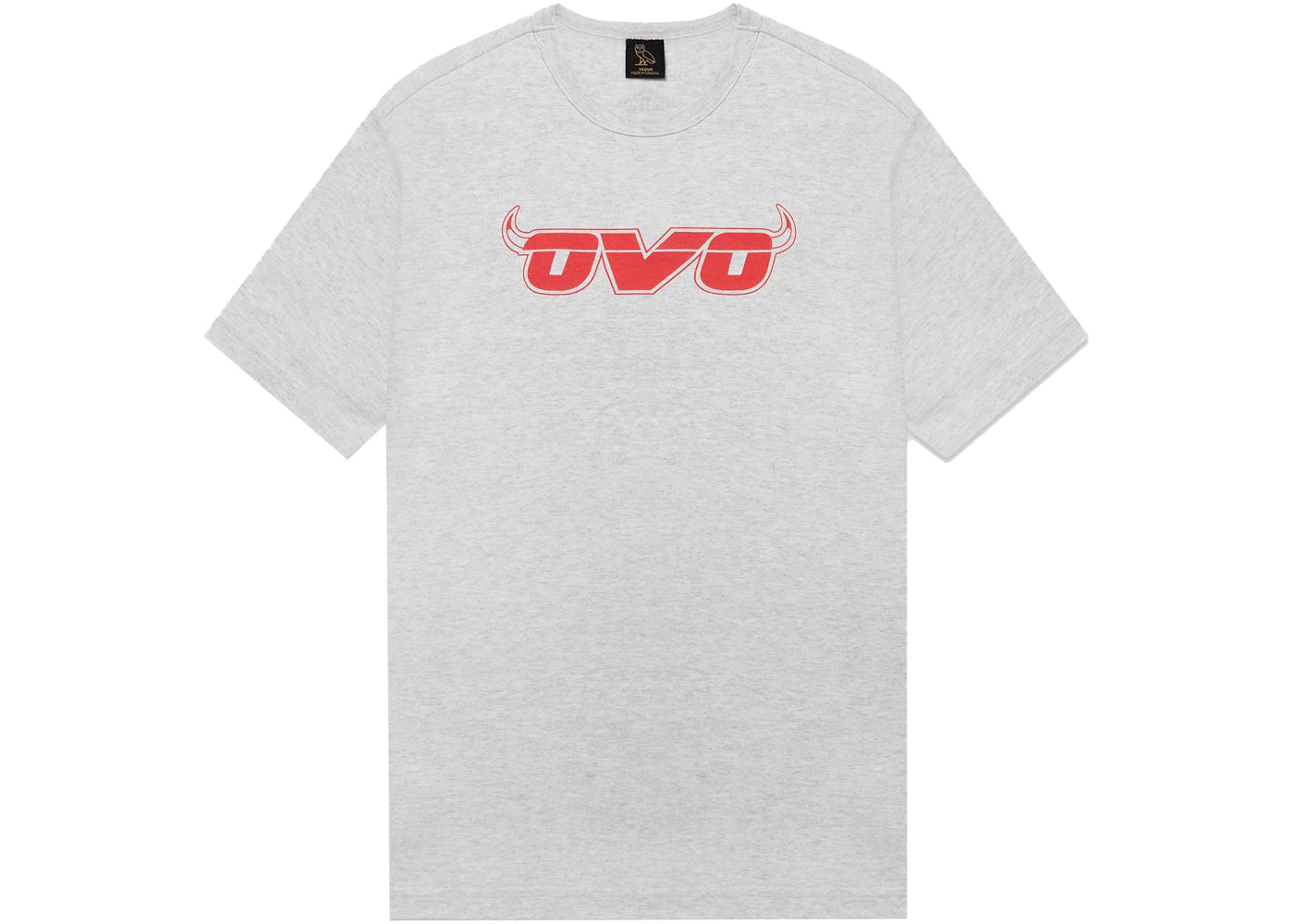 OVO x NBA Bulls T-shirt Heather Grey