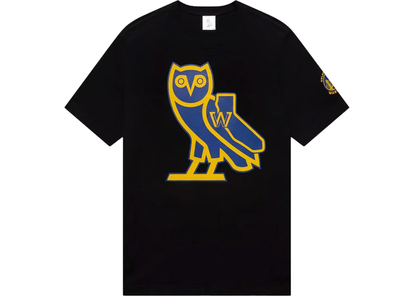 OVO x NBA Golden State Warriors OG Owl T-shirt Black