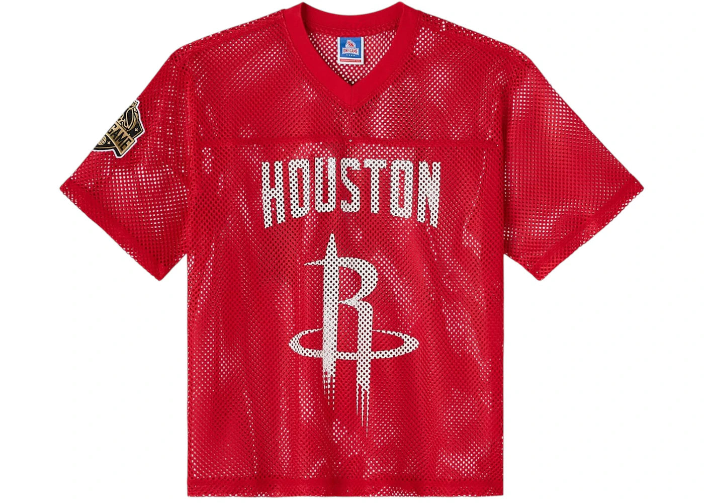 OVO x NBA Houston Rockets Mesh Jersey Red