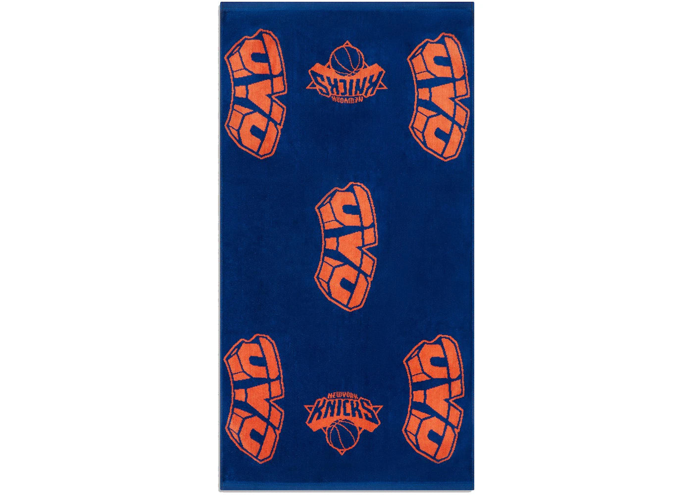 OVO x NBA Knicks Sideline Towel Blue