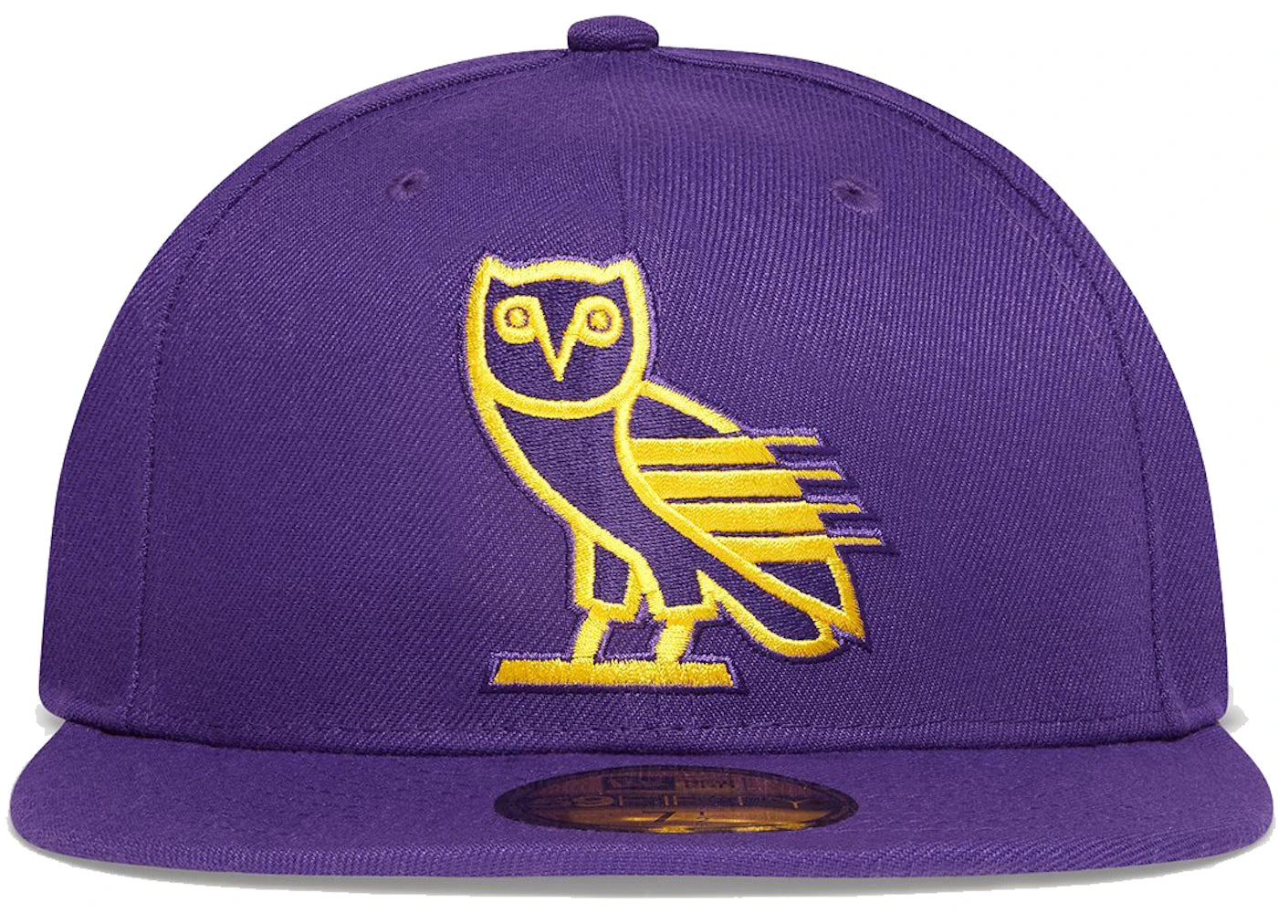 OVO x NBA Lakers New Era 59Fifty Fitted Hat Purple