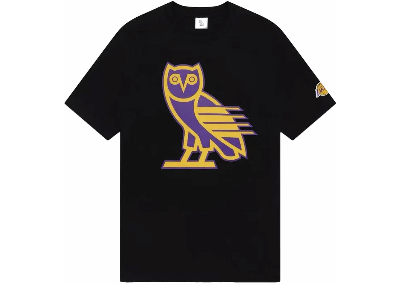 OVO x NBA Lakers OG Owl Tee Black