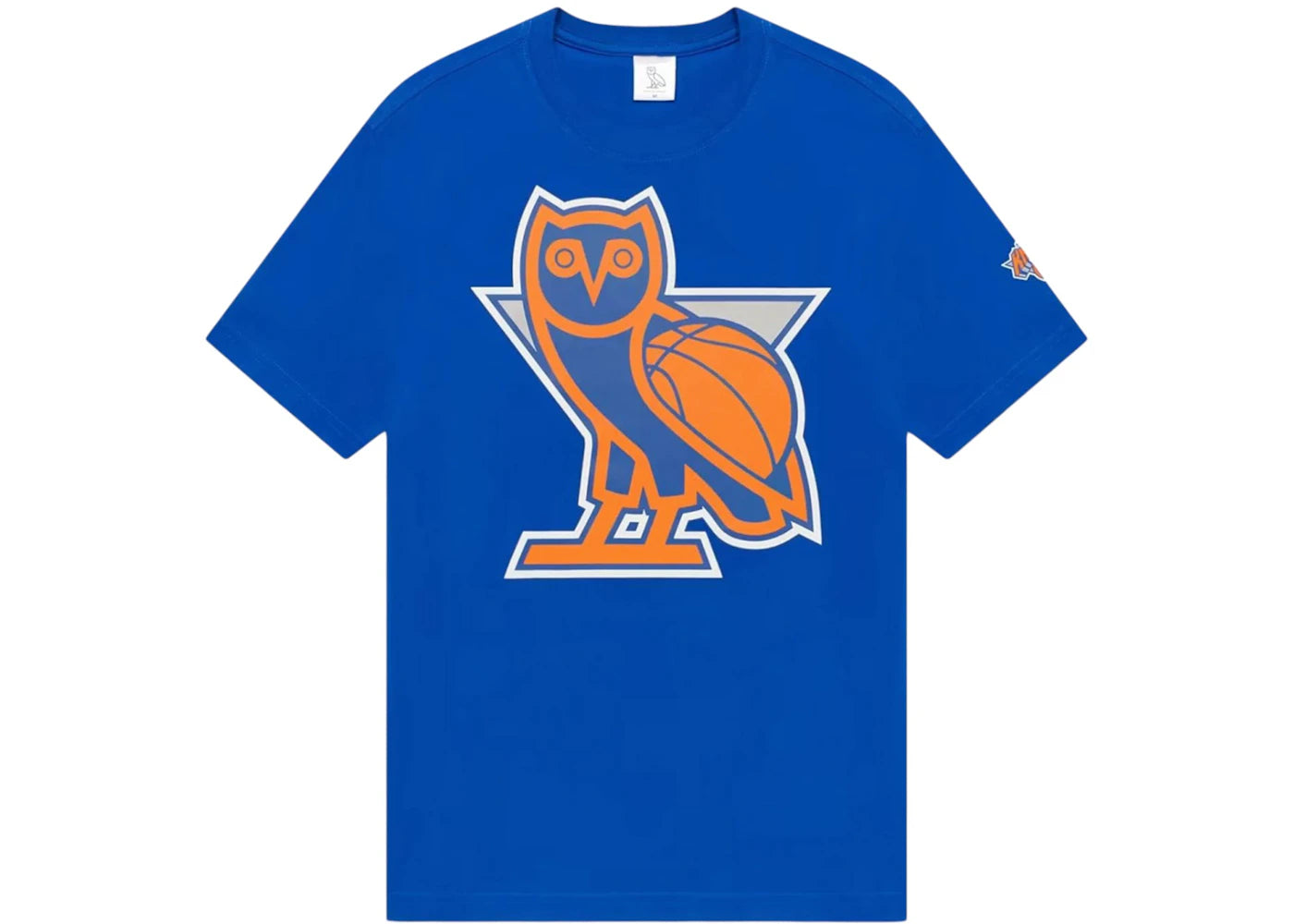 OVO x NBA New York Knicks OG Owl T-shirt Blue