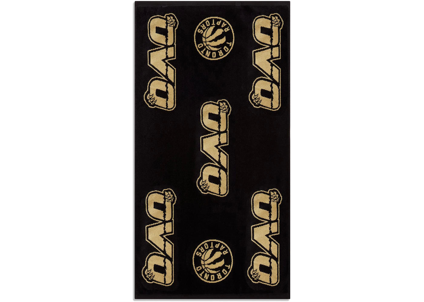 OVO x NBA Raptors Sideline Towel Black