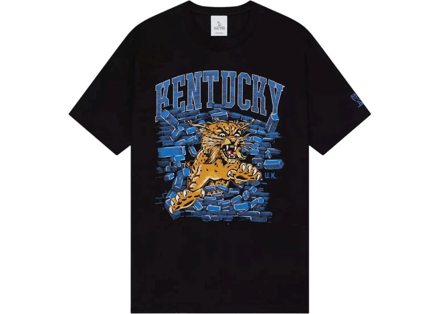 OVO x NCAA Kentucky Wildcats T-shirt Black