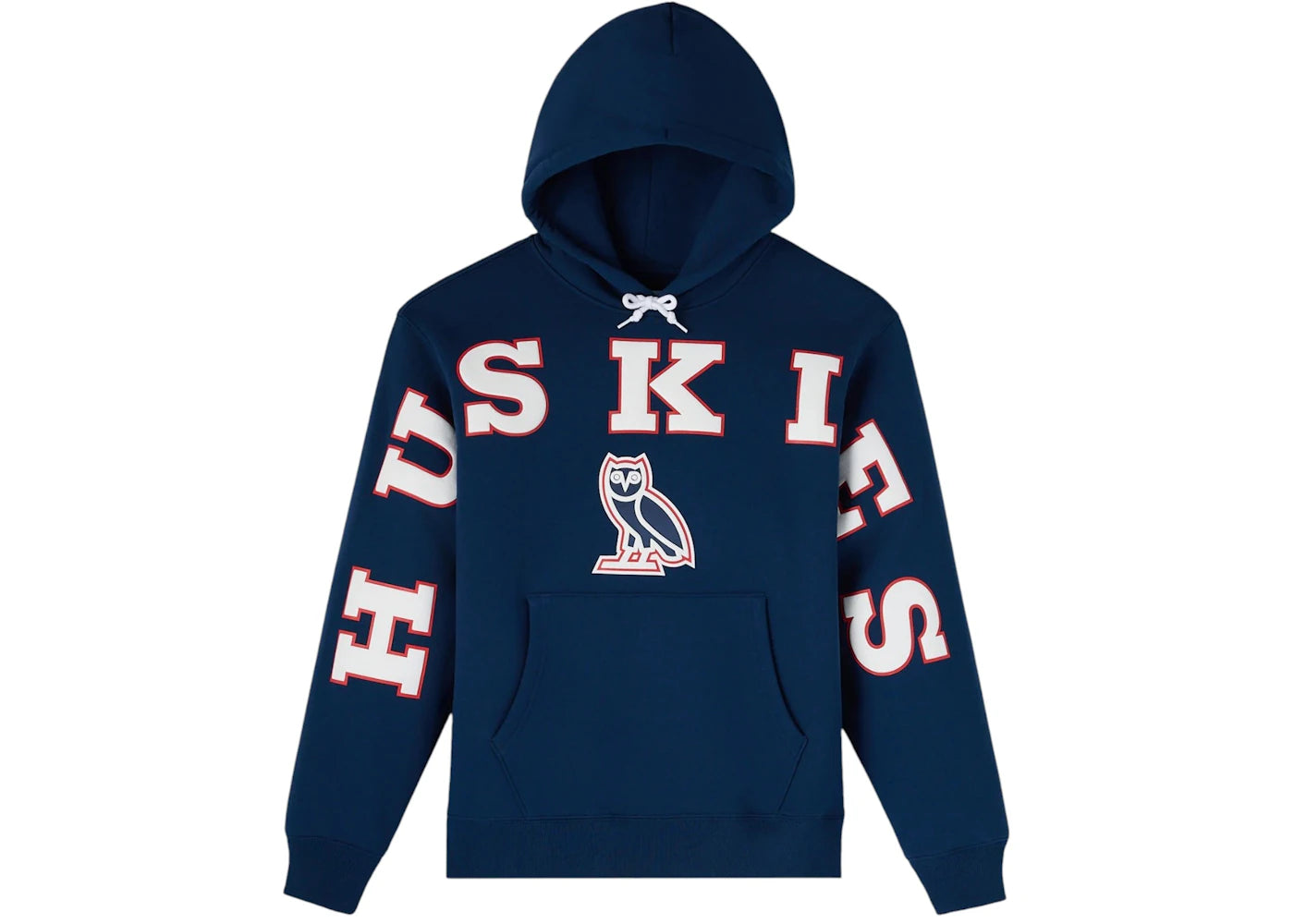 OVO x NCAA Uconn Huskies Hoodie Blue