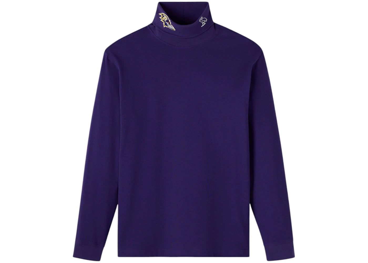 OVO x NFL Baltimore Ravens Heavyweight Turtleneck Purple