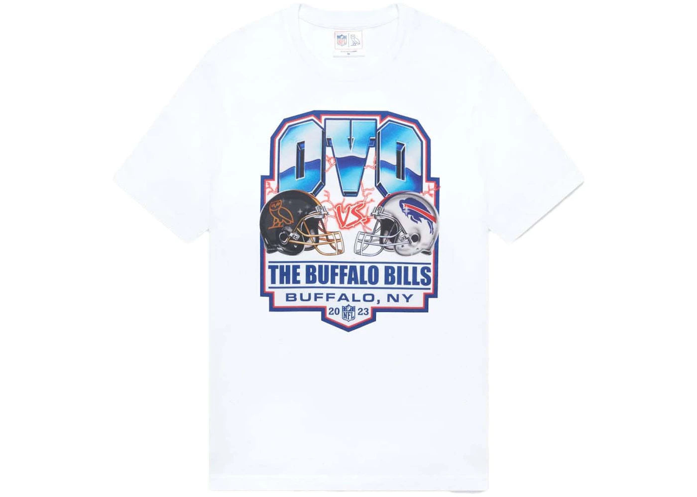 OVO x NFL Buffalo Bills Game Day T-Shirt White