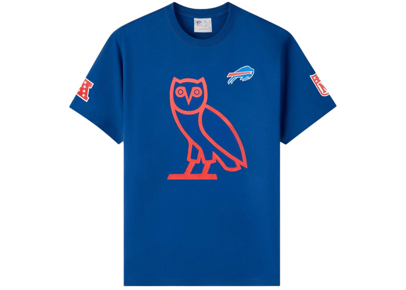 OVO x NFL Buffalo Bills Icon T-Shirt Blue