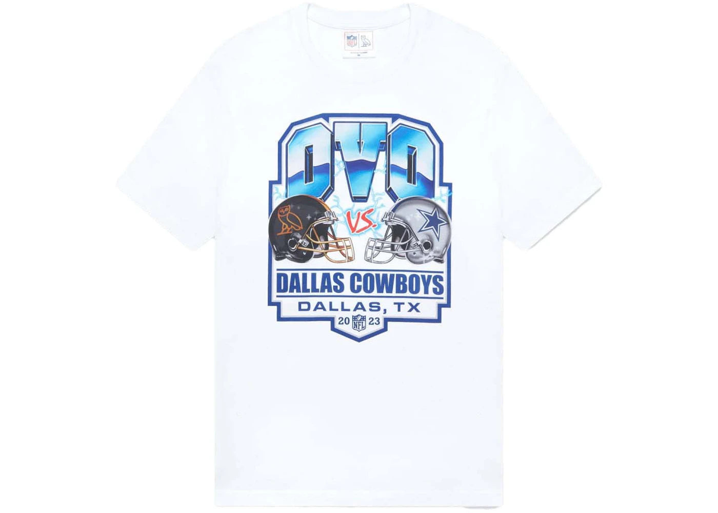 OVO x NFL Dallas Cowboys Game Day T-Shirt White