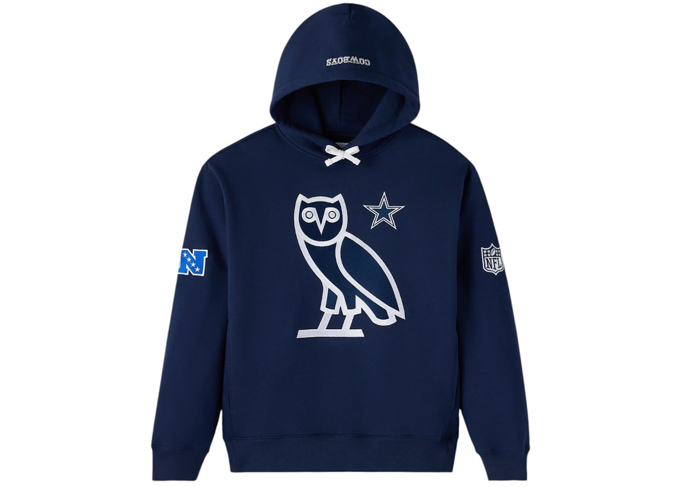 OVO x NFL Dallas Cowboys Icon Team Hoodie Navy