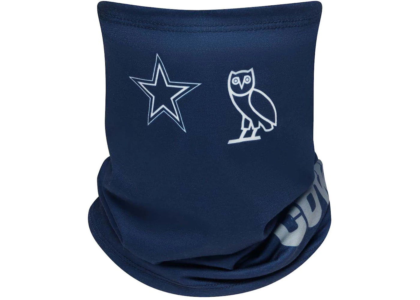 OVO x NFL Dallas Cowboys Neck Gaiter Navy