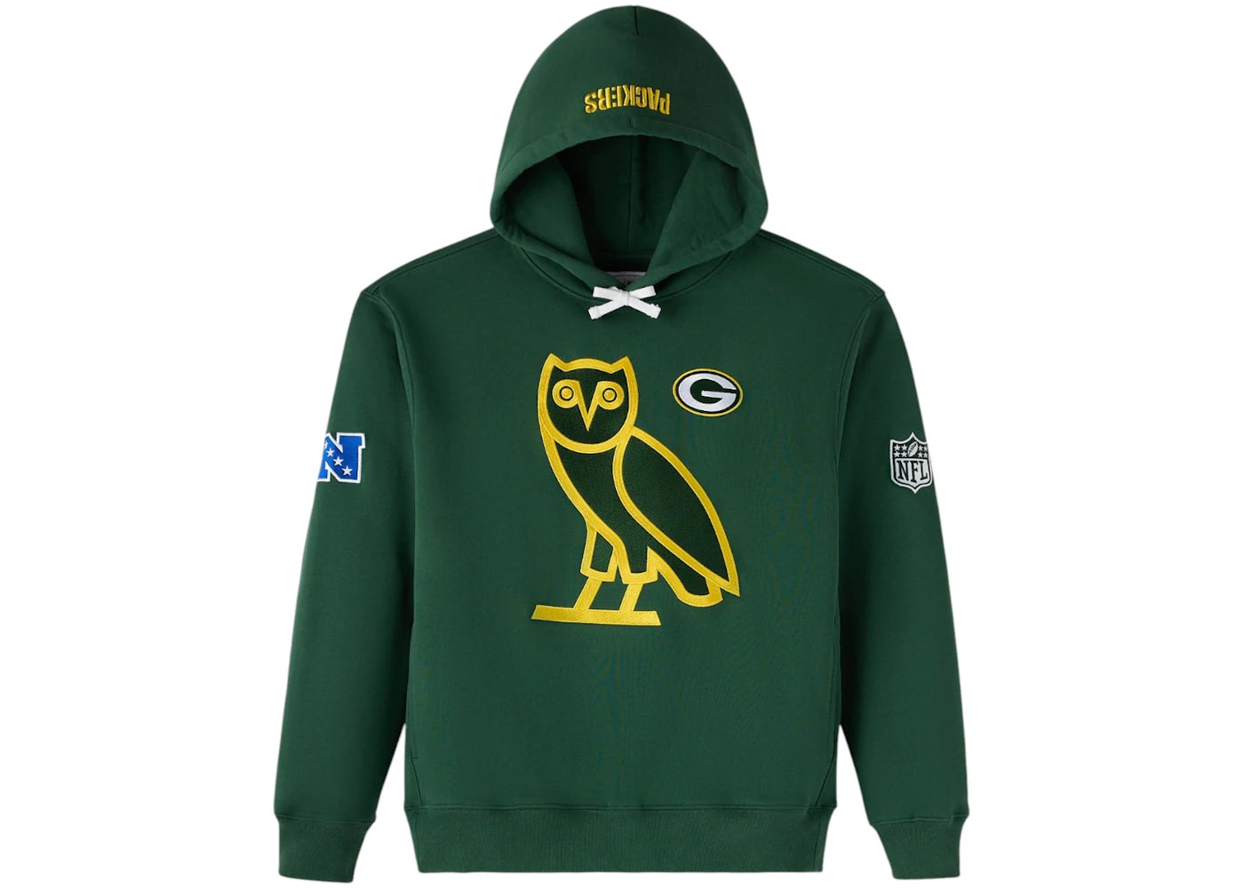 OVO x NFL Green Bay Packers Icon Team Hoodie Green