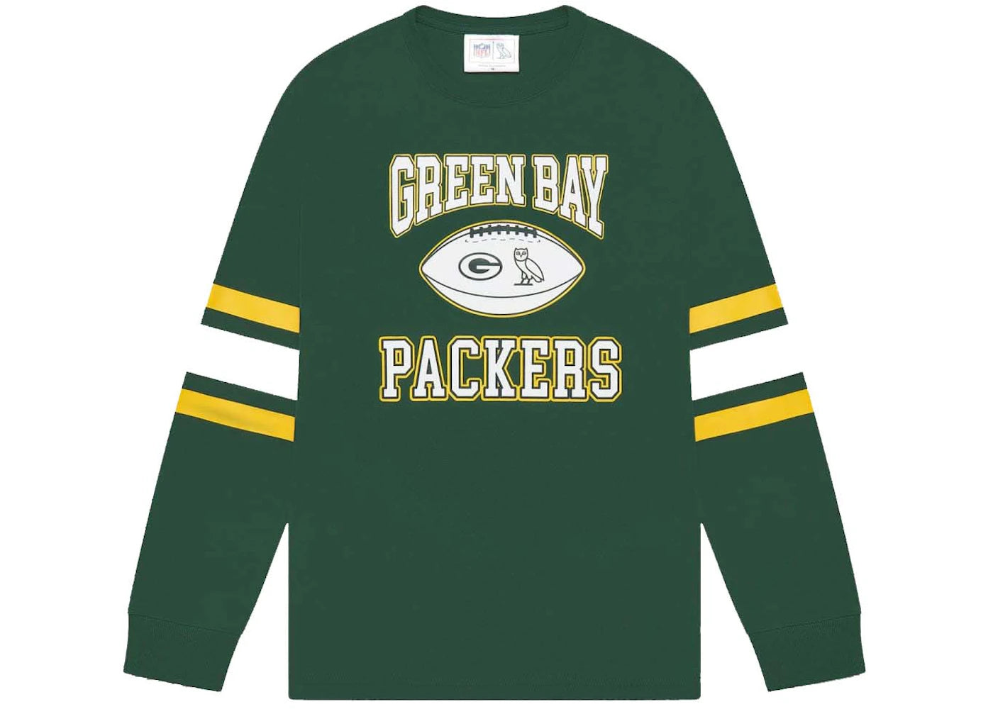 OVO x NFL Green Bay Packers Longsleeve T-Shirt Green