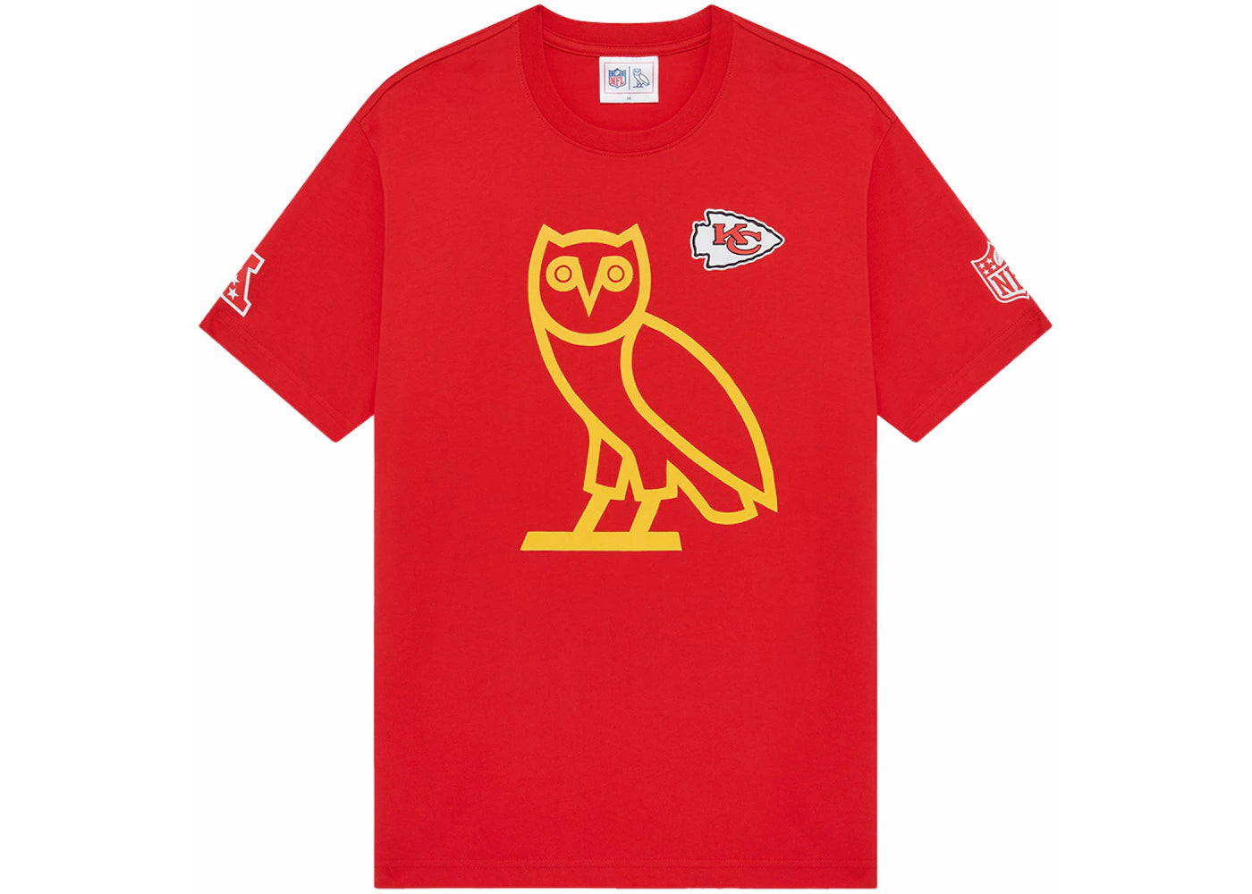 OVO x NFL Kansas City Chiefs Game Day T-Shirt Red