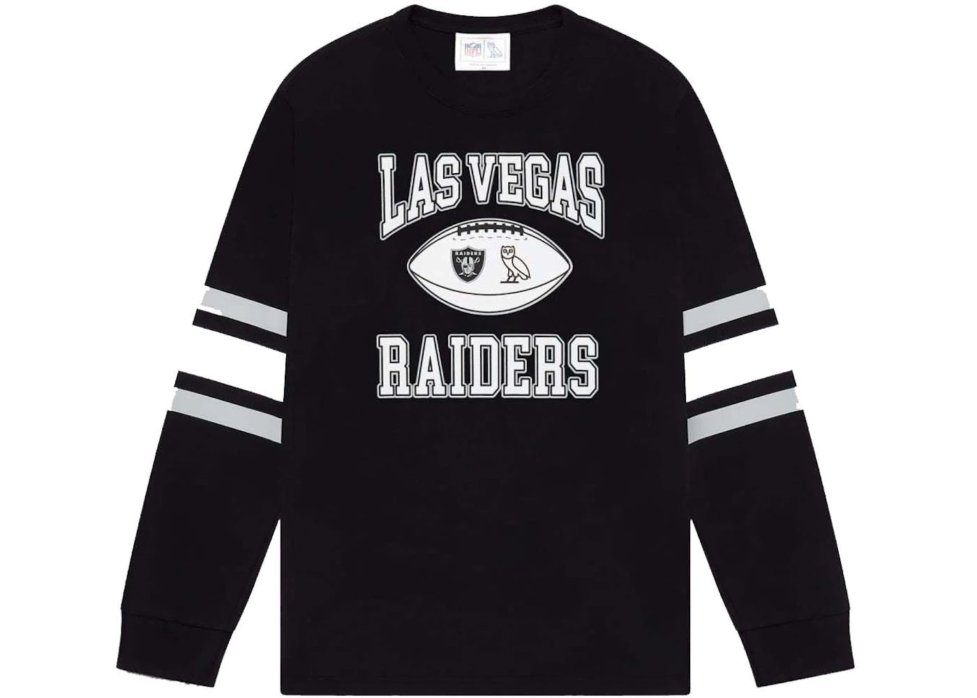 OVO x NFL Las Vegas Raiders Longsleeve T-Shirt Black