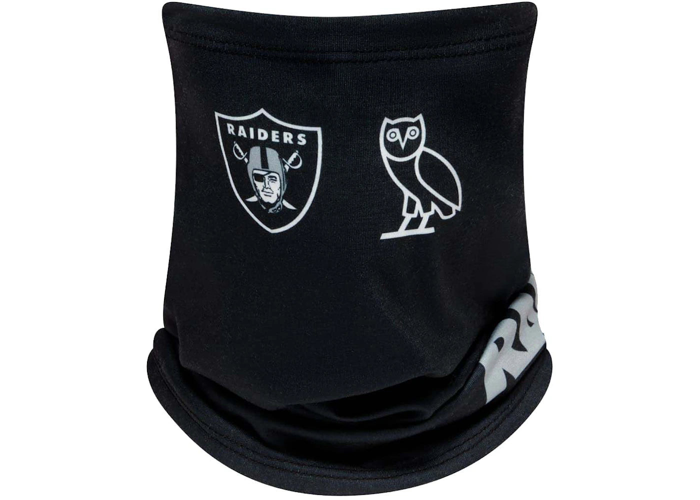 OVO x NFL Las Vegas Raiders Neck Gaiter Black