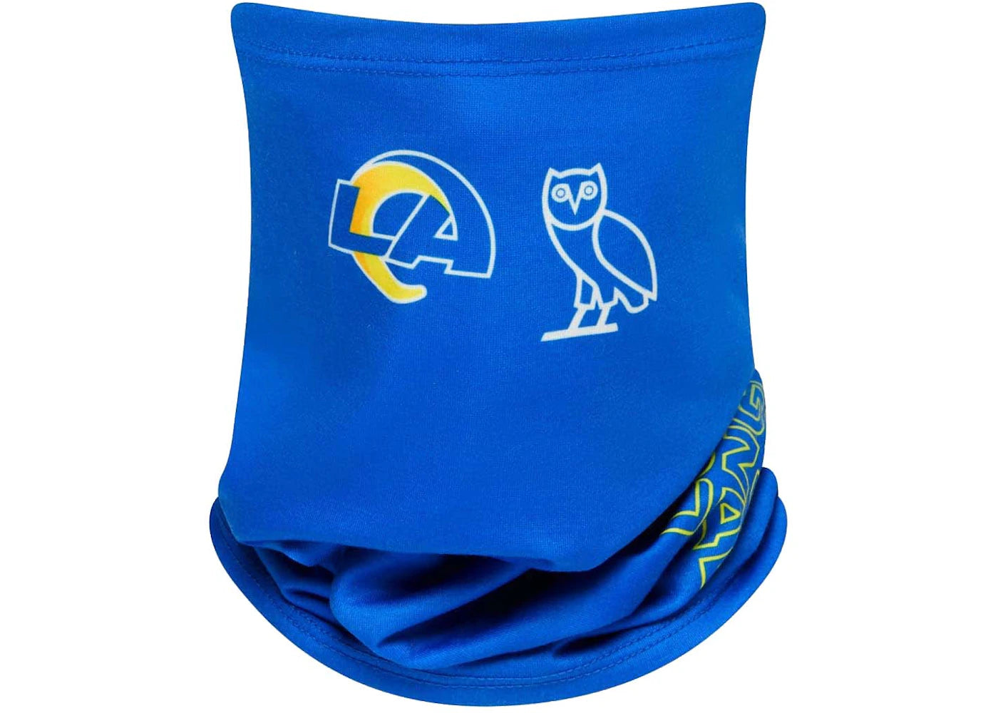 OVO x NFL Los Angeles Rams Neck Gaiter Blue