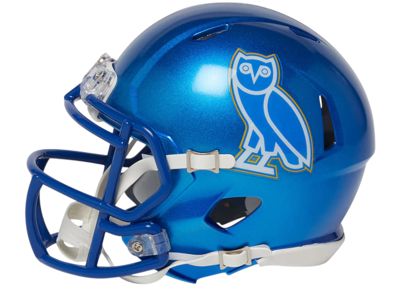 OVO x NFL Los Angeles Rams Riddell Mini Helmet Blue