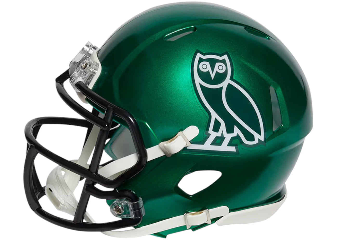 OVO x NFL New York Jets Riddell Mini Helmet Green