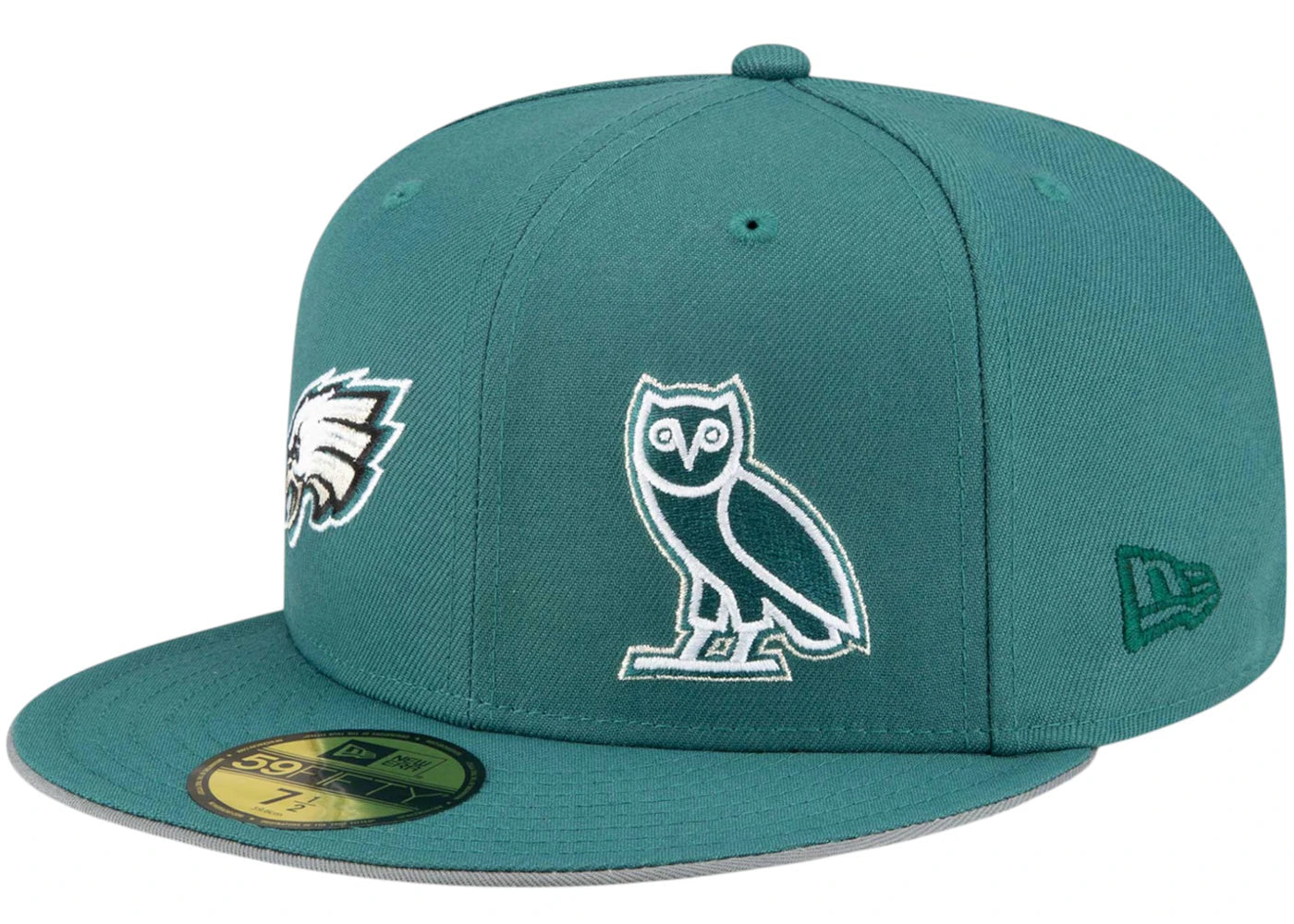 OVO x NFL Philadelphia Eagles Fitted Hat Green