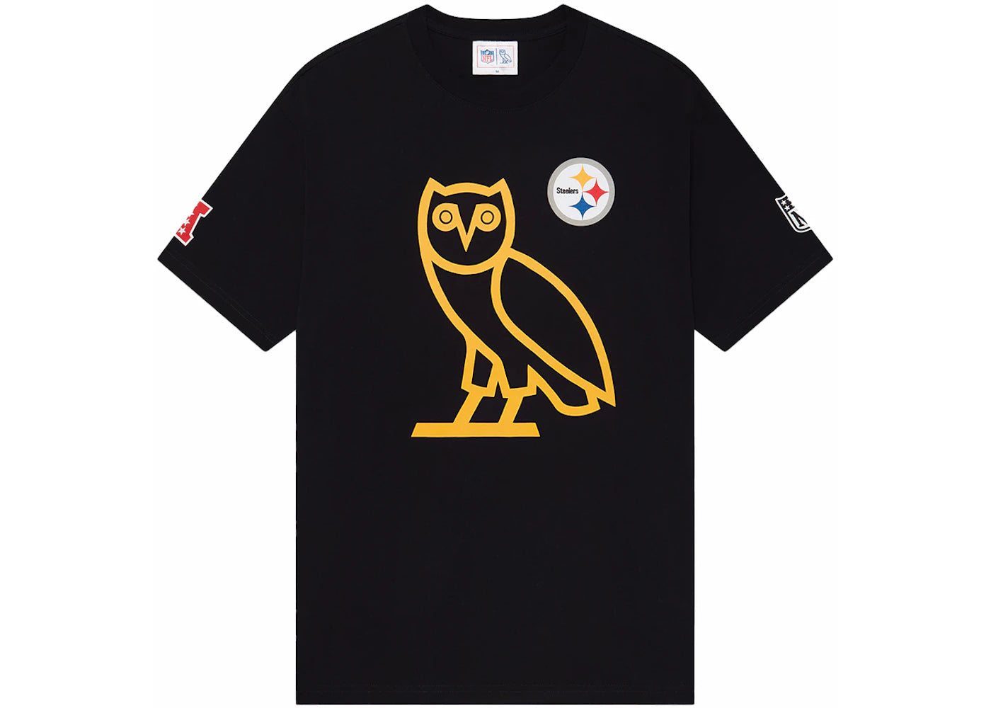 OVO x NFL Pittsburgh Steelers Game Day T-Shirt Black