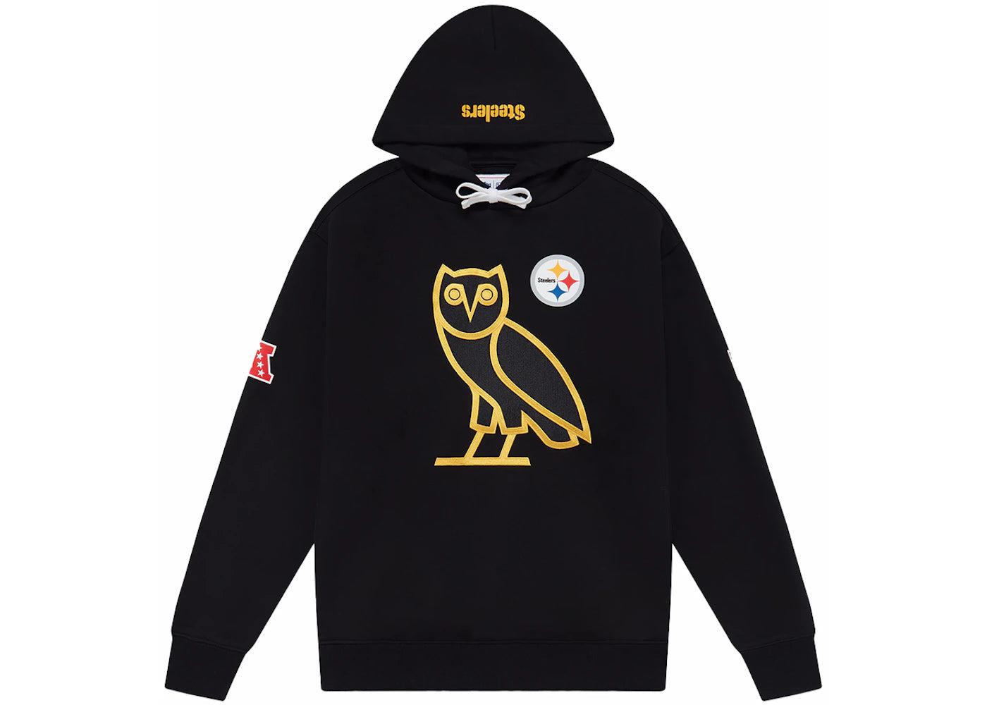 OVO x NFL Pittsburgh Steelers OG Hoodie Black