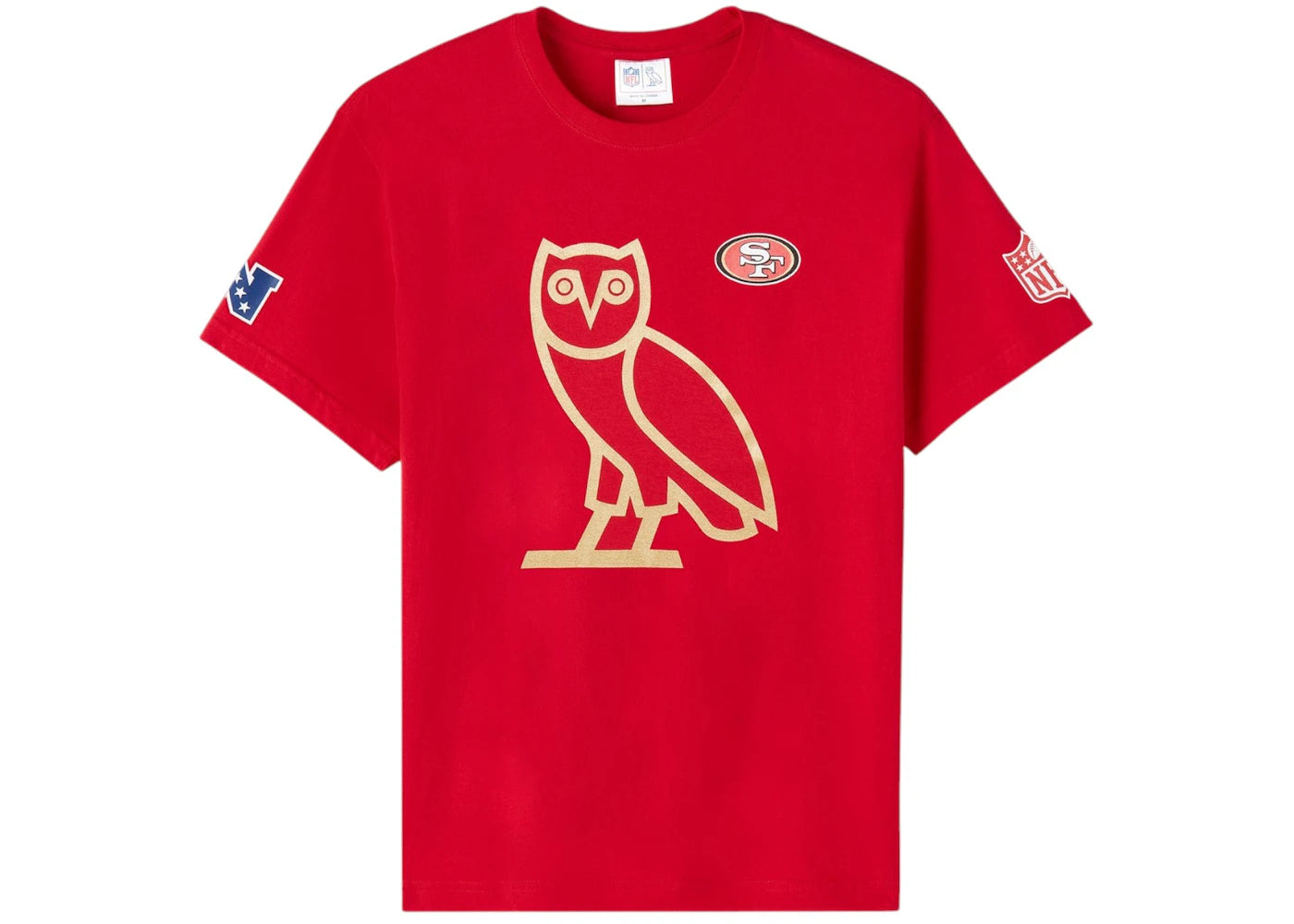 OVO x NFL San Francisco 49Ers Icon T-Shirt Red