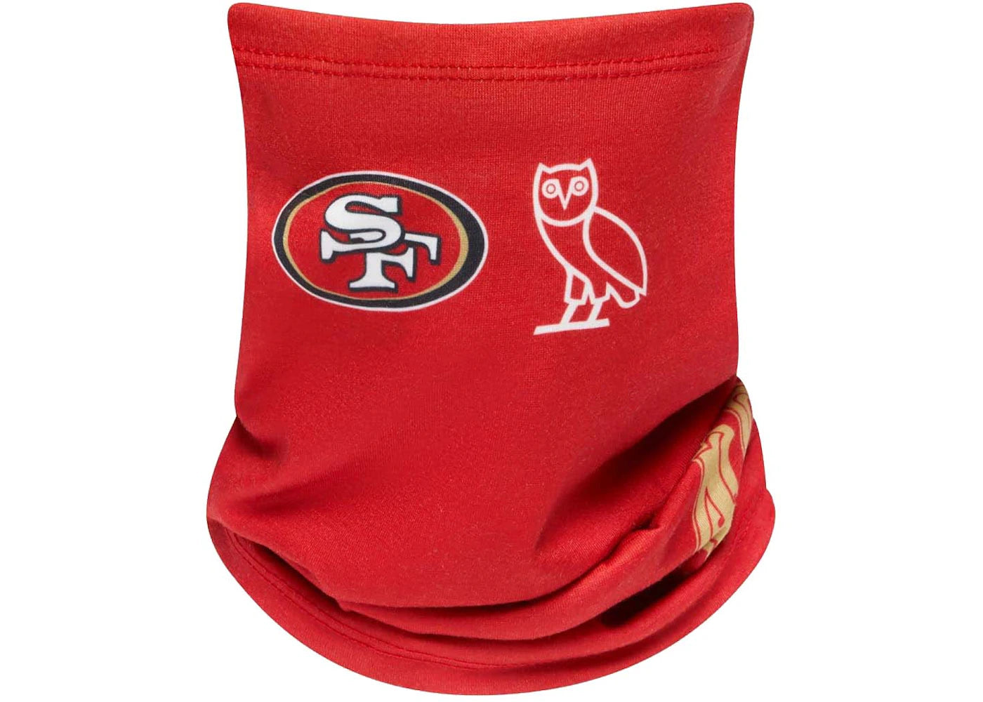 OVO x NFL San Francisco 49ers Neck Gaiter Red