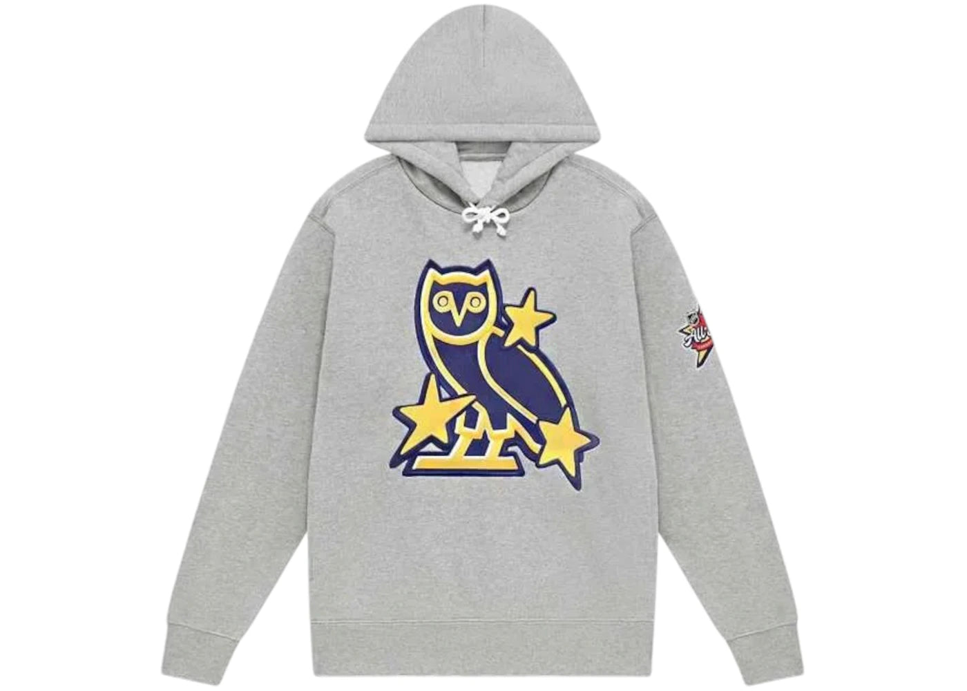 OVO x NHL All Star Hoodie Heather Grey